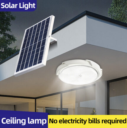 Solar ceiling lamp（Spot goods，Free shipping，Shipment from Johannesburg）